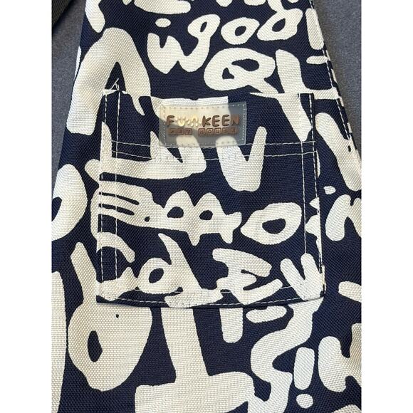 Fun Keen Pet Carrier Sling Style Canvas Adjustable Strap Lettering Pattern - Picture 2 of 10